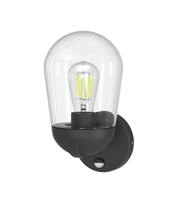 Lampa Balla Ionduchtúcháin Hood Head Glass Rocket HR60111S Lampa Balla Ionduchtúcháin Hood Head Glass Rocket HR60111S