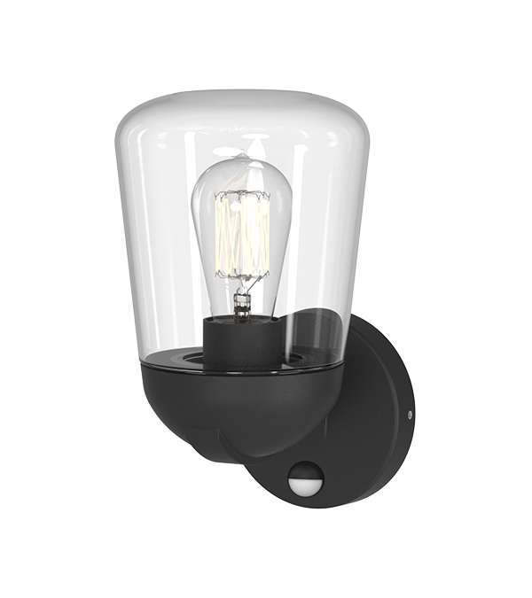 Lampa Balla Ionduchtúcháin le Clúdach Gloine Barr Maol HR60112S Lampa Balla Ionduchtúcháin le Clúdach Gloine Barr Maol HR60112S