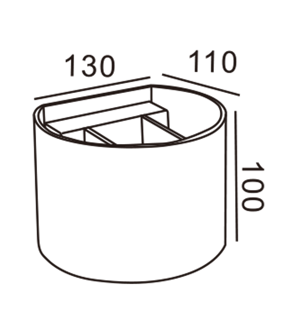 Lampa Balla Dimming 130 Leathchiorcal Dhá Bhealach HR60431-G9 Lampa Balla Dimming 130 Leathchiorcal Dhá Bhealach HR60431-G9