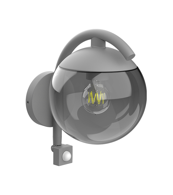 Lampa Balla Ionduchtúcháin Babhta Gloine Parrot Bend HR60671S Lampa Balla Ionduchtúcháin Babhta Gloine Parrot Bend HR60671S