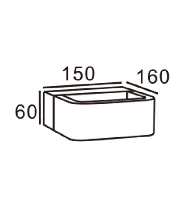 150 Solas Balla Cúinne Cothromaithe HR60071 150 Solas Balla Cúinne Cothromaithe HR60071