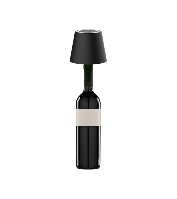 Lampa Deasc Muirir Buidéal Fíon de Chineál Scáthaigh HR95045 Lampa Deasc Muirir Buidéal Fíon de Chineál Scáthaigh HR95045