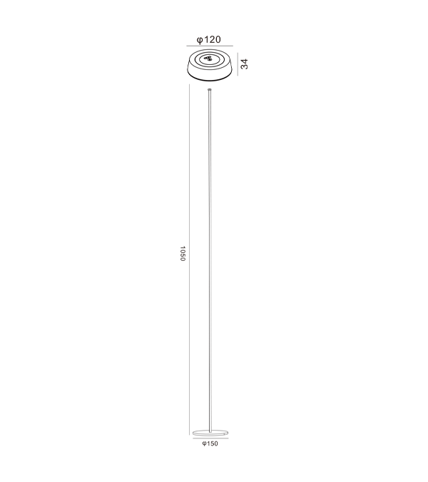1090 Lampa Deasc Muirearú Ard-Áras HR90053-1090 1090 Lampa Deasc Muirearú Ard-Áras HR90053-1090