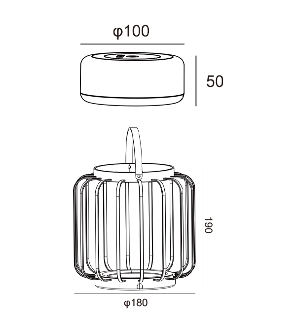 Lampa Luchtaithe Hollow Lantern HR95016 Lampa Luchtaithe Hollow Lantern HR95016