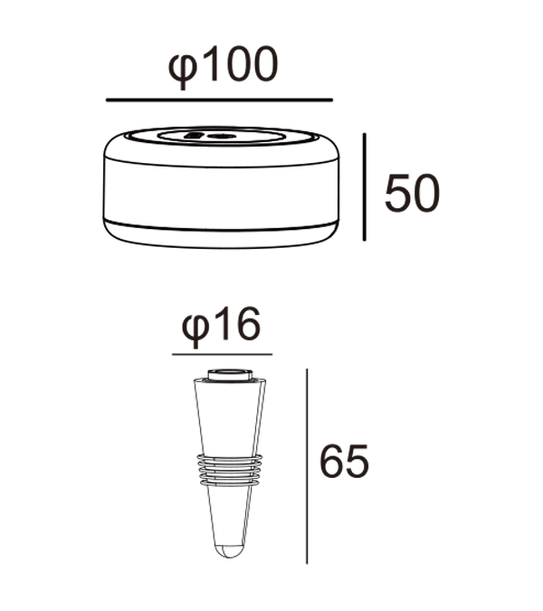 Lampa Buidéal Fíon HR95005 Lampa Buidéal Fíon HR95005