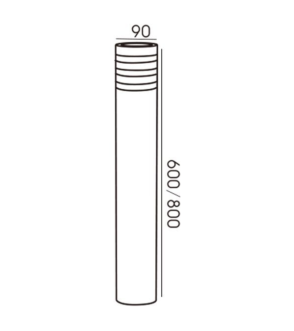 90 Ciorclán Trí Chiseal Solas Gairdín Trédhearcach HR60063-600 90 Ciorclán Trí Chiseal Solas Gairdín Trédhearcach HR60063-600