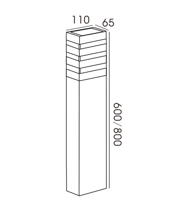 90 Cearnóg Trí Chiseal Solas Gairdín Trédhearcach HR60064-800 90 Cearnóg Trí Chiseal Solas Gairdín Trédhearcach HR60064-800
